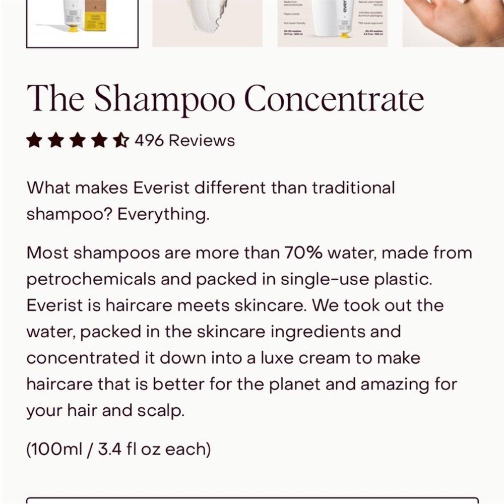 Everist hair shampoo and conditioner - Picture 4 of 6